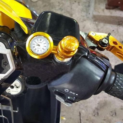 Đồng hồ chân kiếng mini gắn chân kính nhiều option