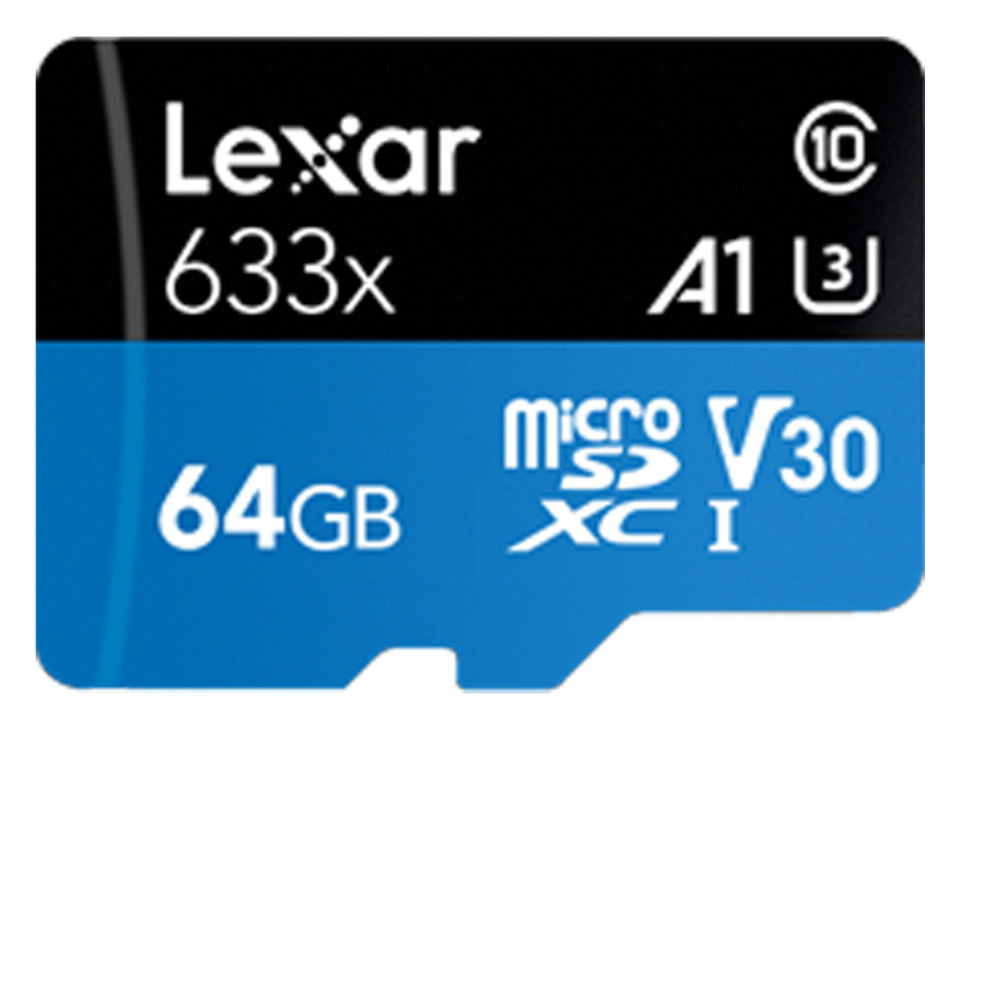 Thẻ Nhớ Lexar 64GB Micro SDHC 633X 95mb/s - Hàng chính hãng