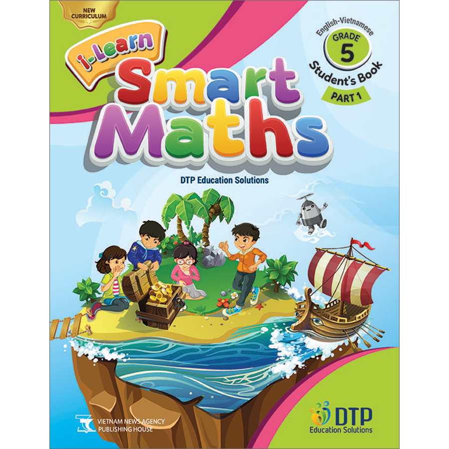 [Hàng thanh lý miễn đổi trả] i-Learn Smart Maths Grade 5 Student's Book Part 1 (ENG-VN)