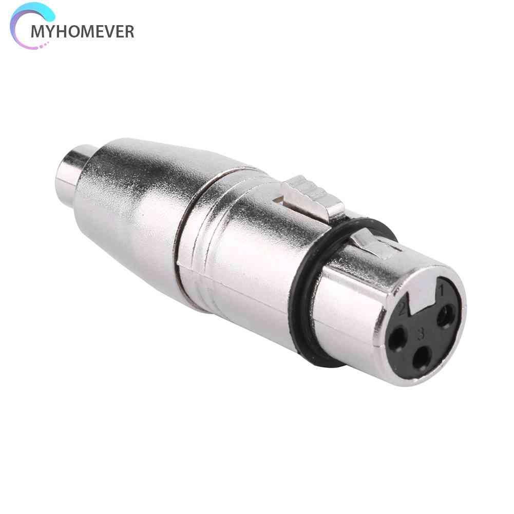 Cáp Chuyển Đổi Âm Thanh 3-Pin XLR Female Sang RCA Female