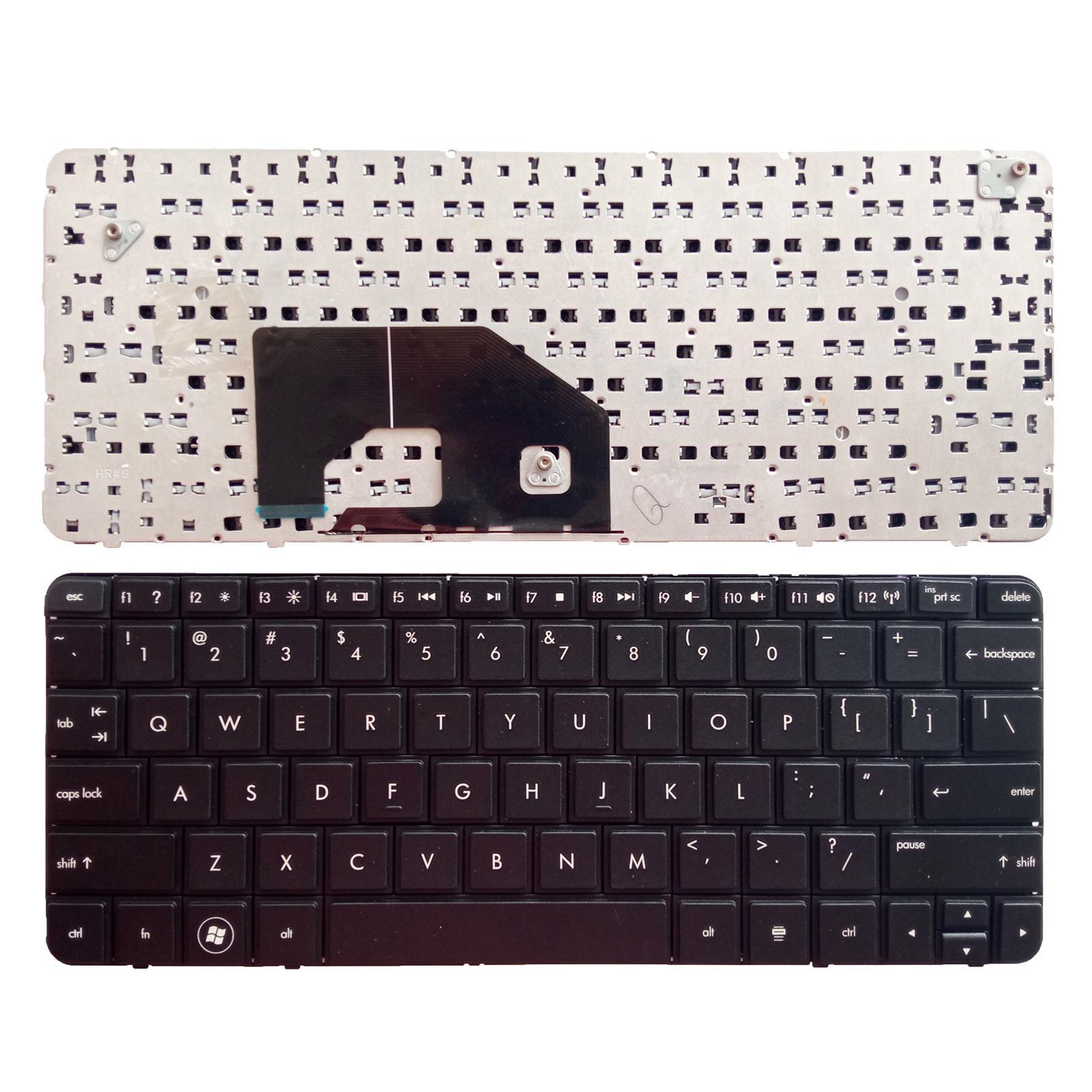 Replacement Keyboard US Layout Black High Performance for Mini210-1000 1050