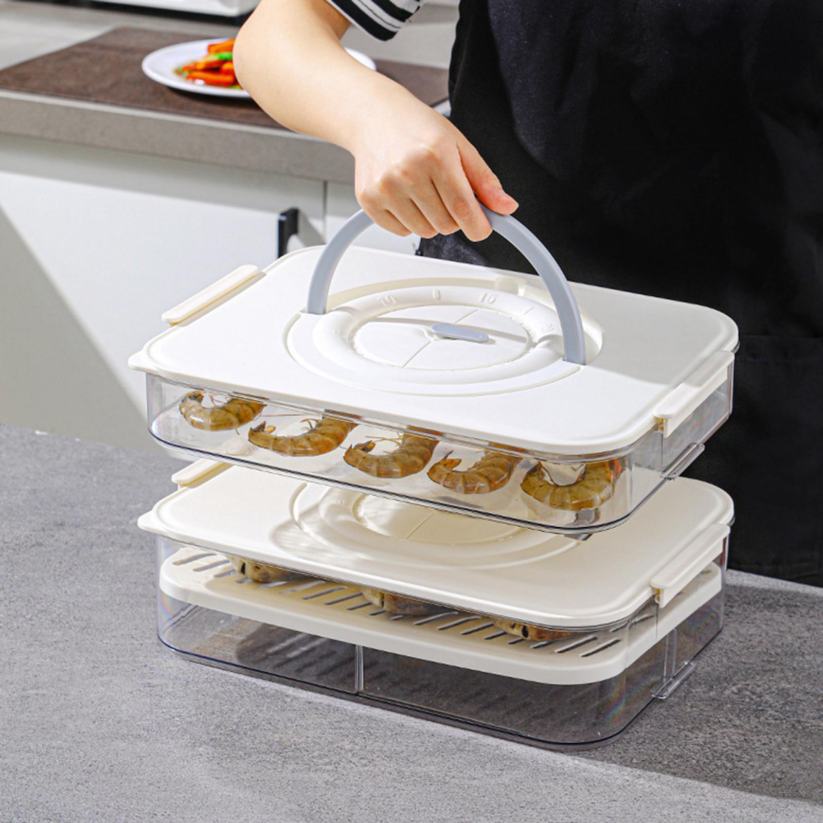 Food Preservation Tray Food Shelf Bins Box Premium Materials 1
