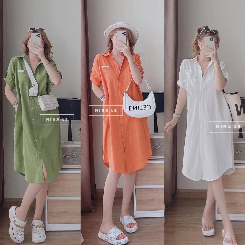 Đầm váy nữ suông dài họa tiết hoạt hình siêu đáng yêu, năng động dành cho các nàng