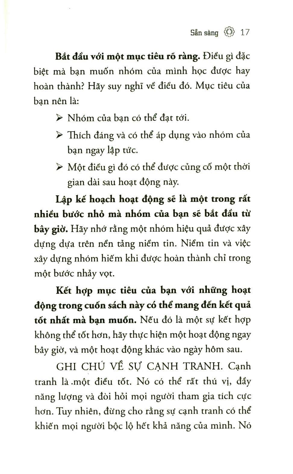 Sách Xây Dựng Nhóm Hiệu Quả Dành Cho Nhà Quản Lý Bận Rộn