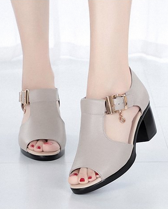 Giày Sandal nữ cao gót Phong Cách Hàn Quốc SDAN115