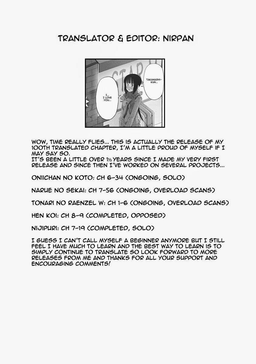 oniichan no koto nanka zenzen suki ja nai n da kara ne!! chapter 34 22