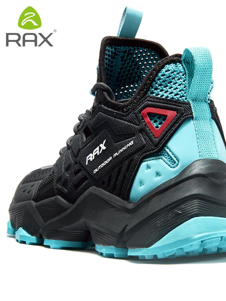 Rax đàn ông đi bộ giày mùa xuân mùa hè săn bắn giày thể thao ngoài trời thoáng khí cho nam giới Color: white Shoe Size: 46