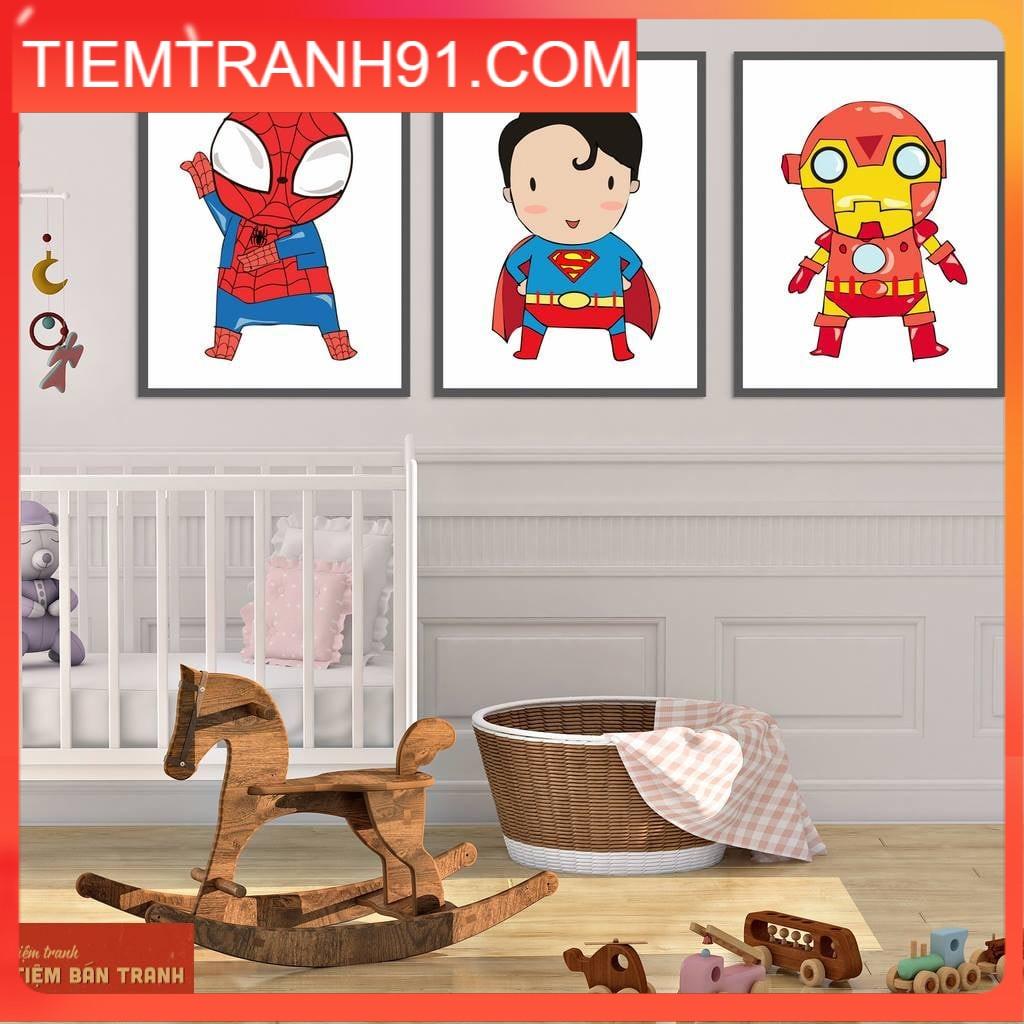 Tranh treo tường - Bộ 3 bức canvas tổng hợp 28 , tranh canvas giá rẻ