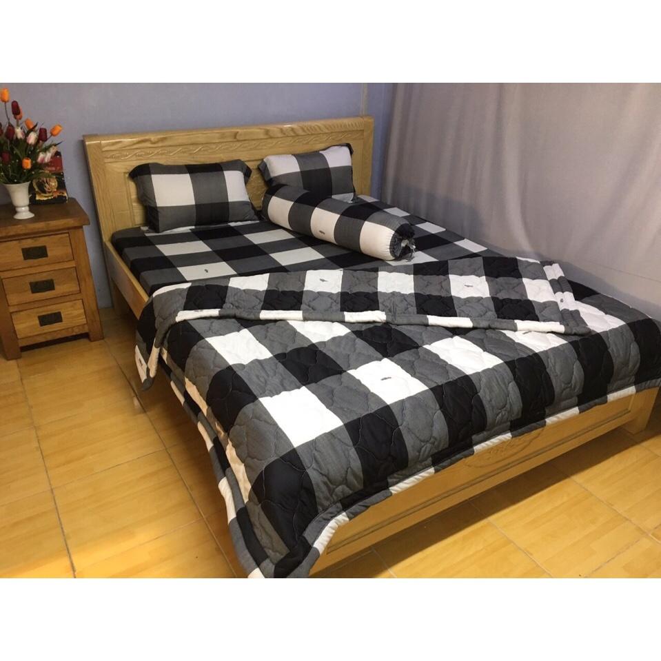 Bộ Drap thun Hàn Quốc loại 1 có mền 5 món hoặc mền lẻ