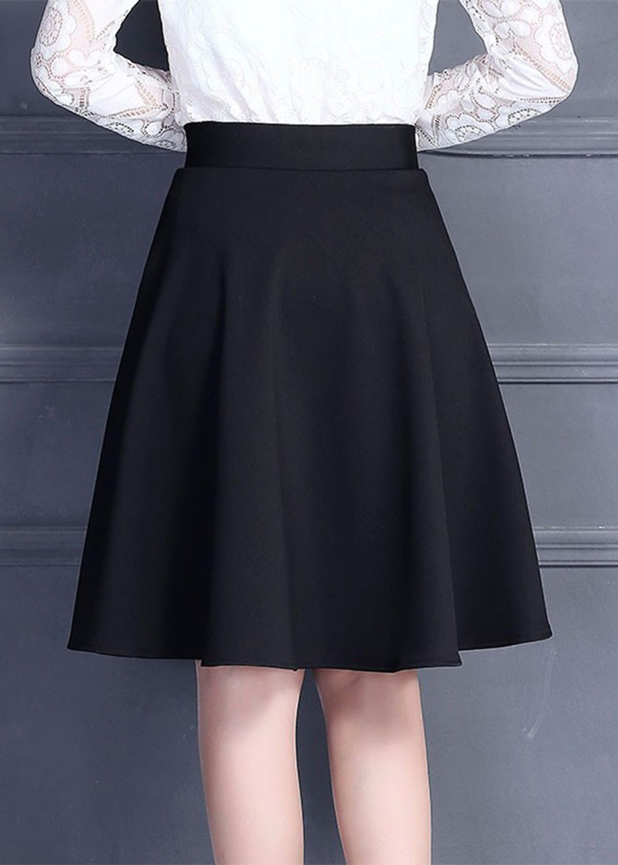 Chân váy xoè hai túi dáng Hàn Quốc