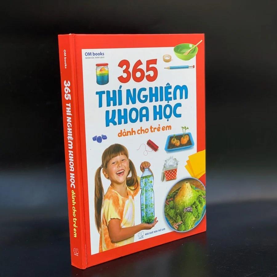 Combo 365 Bí Ẩn Chưa Được Lí Giải + 365 Thí Nghiệm Khoa Học Dành Cho Trẻ Em