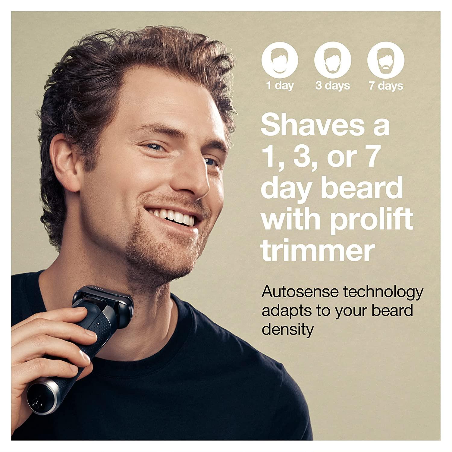 Máy Cạo Râu Nam Braun serie 9 Pro 9477cc, Máy Tông Đơ, Máy Tăng Đơ, Braun Shaver, 5 Lưỡi, Công Nghệ Sonic, Nhập Đức, BH 12 Tháng, Hàng Chính Hãng