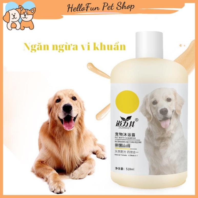 Sữa tắm cho chó mèo Dorrikey 510ml