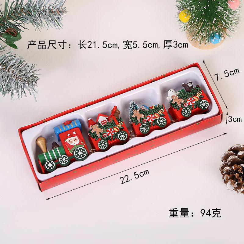 Gỗ Giáng Sinh Đoàn Tàu Nhỏ Quà Giáng Đồ Trang Trí Giáng Sinh Vui Vẻ Trang Trí Cho Gia Đình Năm Mới 2023 Sáng Tạo Trẻ Em Naviidad Quà Tặng Quà Tặng