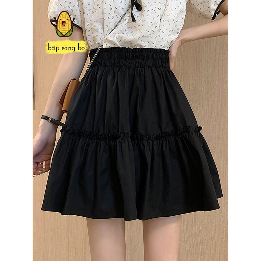 CHÂN VÁY XÒE 2 TẦNG CHO NỮ