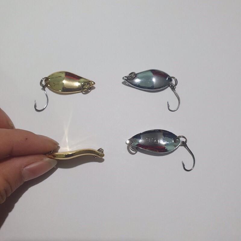 Mồi thìa câu suối 2,5g có 2 màu