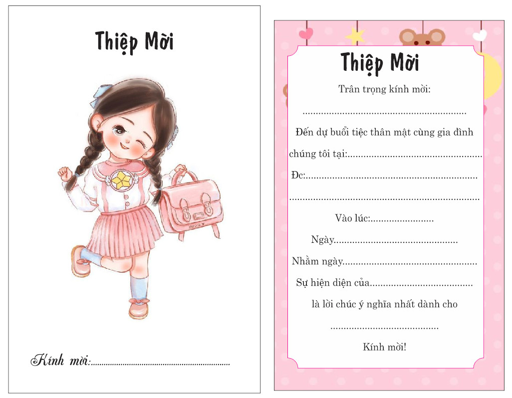 Thiệp sinh nhật viết tay. Combo 20 thiệp