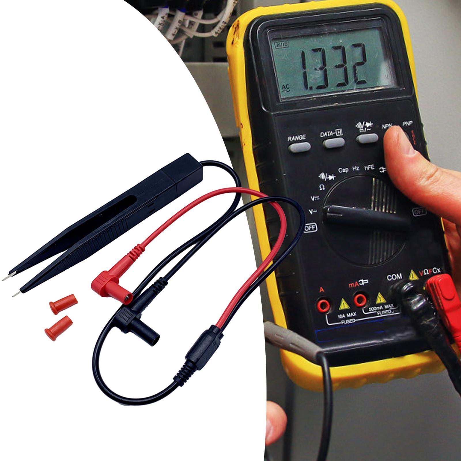 SMD Chip Test Clip Pen Meter  Clip Compact Size  for Preciseness Circuit  Measurements