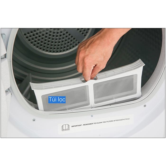 Máy sấy Candy CS C8LF-S 8KG
