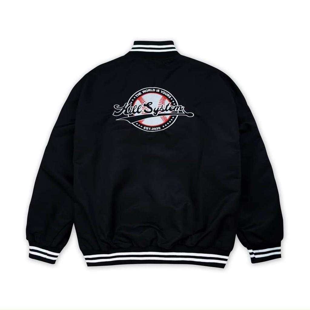 Áo Khoác Dù BOMBER Jackets KILL SYSTYM Form Rộng Tay Dài Ulzzang Unisex Nam Nữ