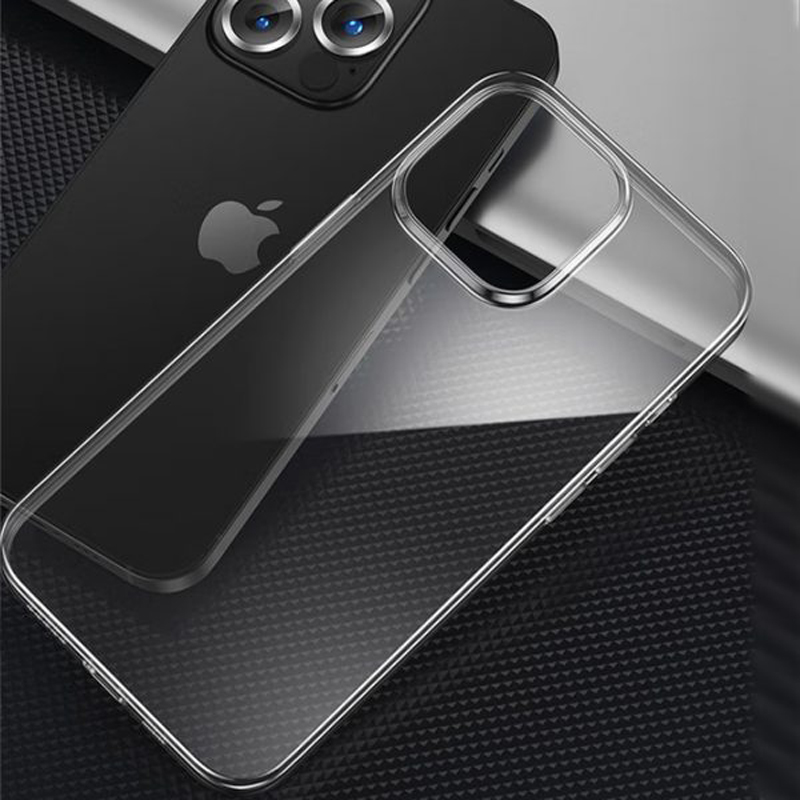 Ốp iphone 14 plus Mipow Tempered Glass Transparent nguyên liệu Đức PS35-Hàng chính hãng
