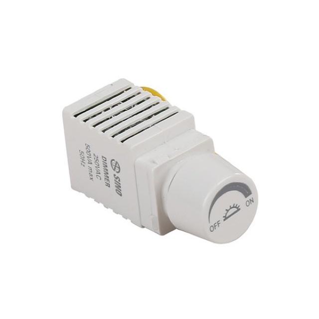 Dimmer Đèn Quạt Sino, Hạt Chiết áp Đèn Quạt 500VA Sino Vanlock S18_Hàng chính hãng