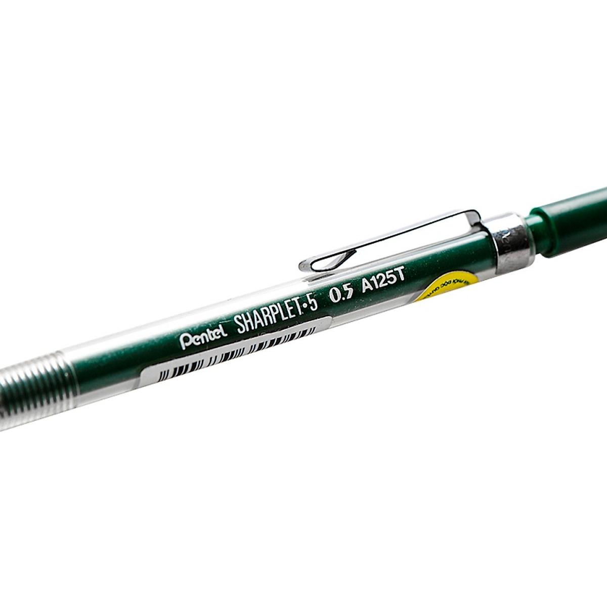 Bút Chì Bấm 0.5 mm - Pentel A125TC_S (Mẫu Màu Giao Ngẫu Nhiên)