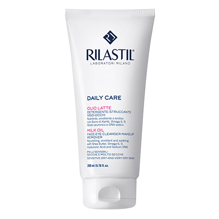 Sữa Rửa Mặt Làm Sạch Da Rilastil Daily Care Milk Oil 200Ml