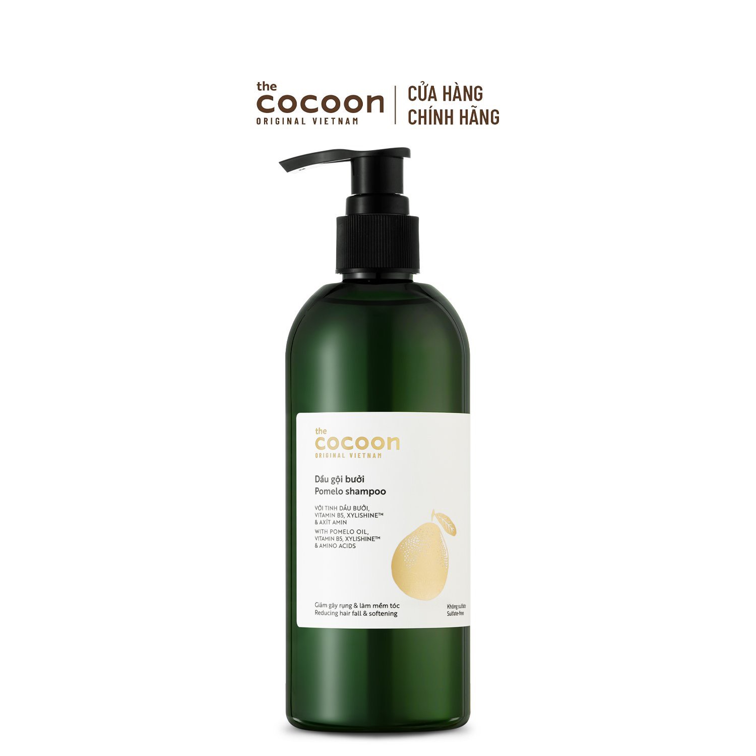 SPECIAL COMBO gội xả bưởi không sulfate giảm gãy rụng tóc Cocoon (tặng 1 nước dưỡng tóc tinh dầu bưởi Cocoon 140ml)