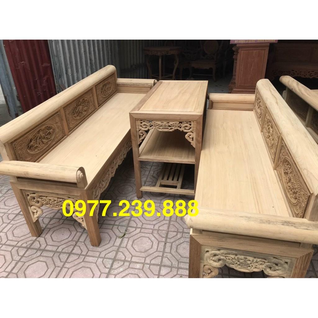 Trường kỉ gỗ gụ lào