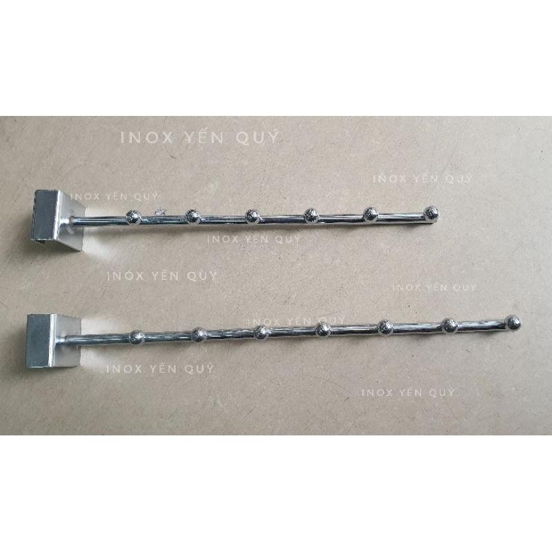 Mắc 6/7 bi tròn thẳng cài hộp 15x30mm