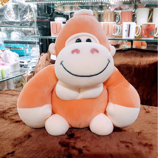 Gấu Bông Khỉ King Kong (25 Cm) Gb227 (Tặng 1 Miếng Che Mắt Đi Ngủ Gấu Trúc Panda)