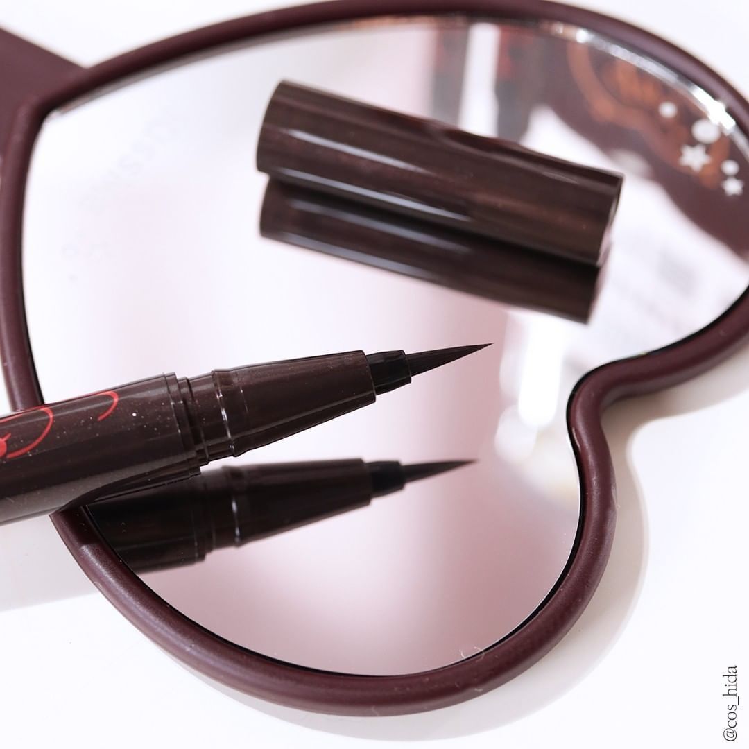 Bút Kẻ Mắt Nước Siêu Chống Trôi Kissme Heroine Make Smooth Liquid Eyeliner Super Keep Nét Siêu Sắc Mãnh (Màu Nâu Đen)
