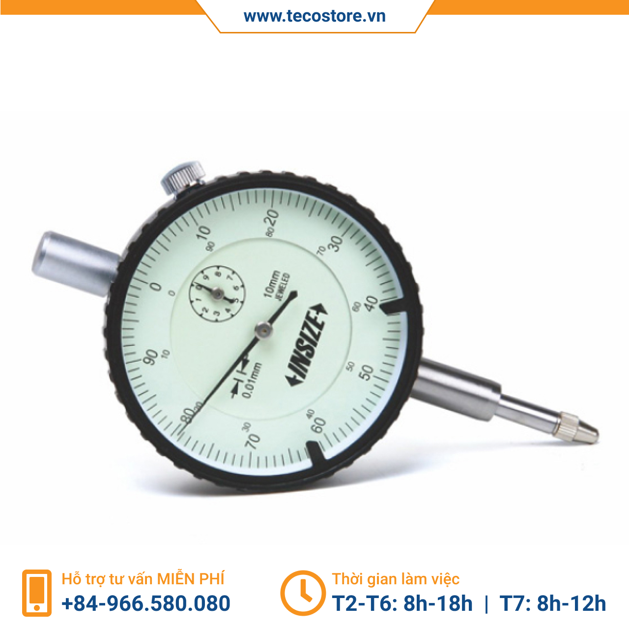 Đồng hồ so cơ khí Insize 2308 - standard