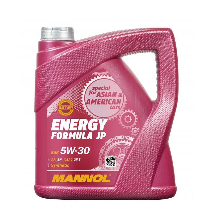 Dầu Động Cơ Tổng Hợp MANNOL 7914 Energy Formula JP SAE 5W30 API SN 4Lít