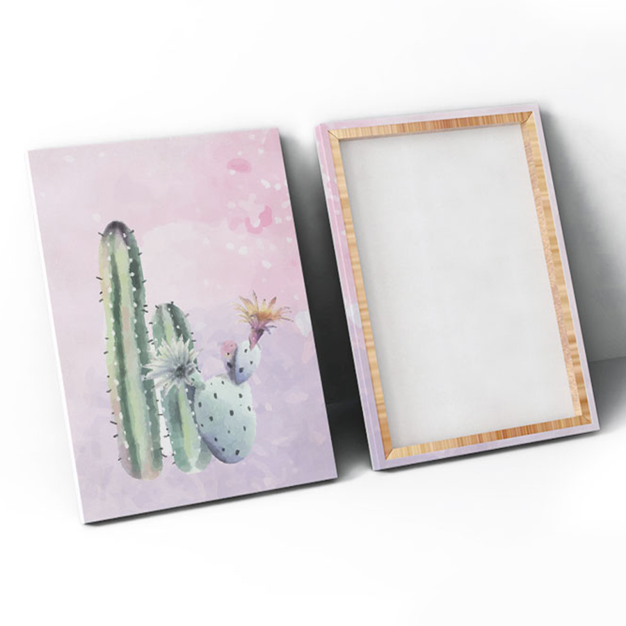 Bộ 3 Tranh Canvas Xương Rồng - W93