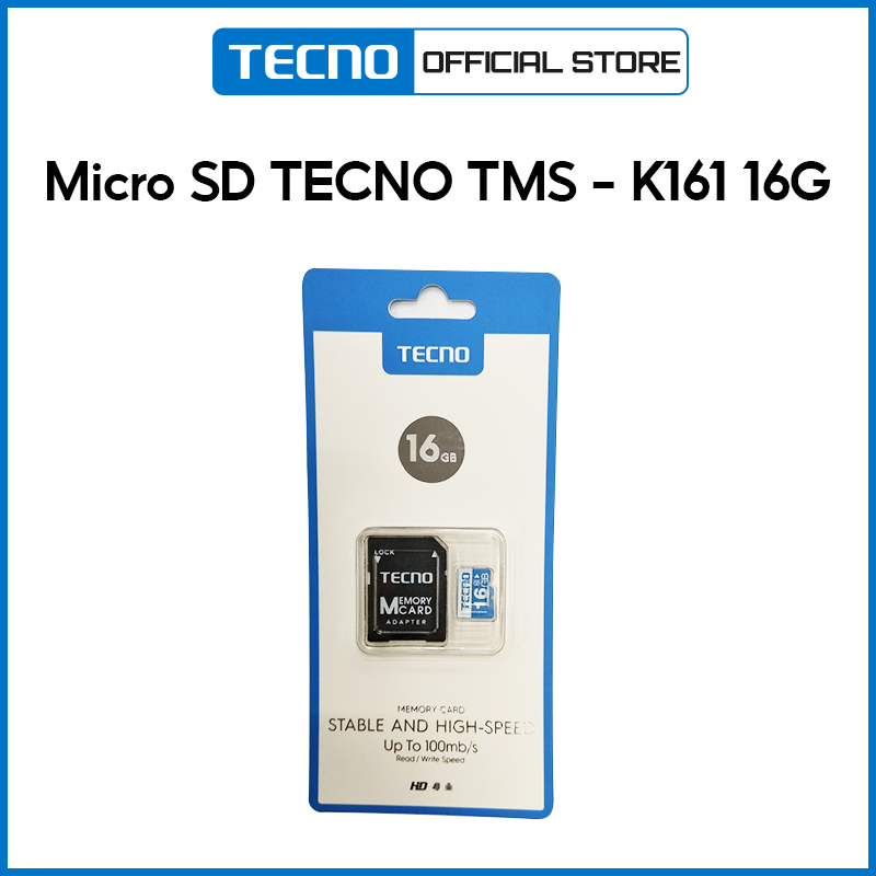 Thẻ nhớ TECNO Micro SD 16GB , 32GB , 64GB - Hàng Chính Hãng