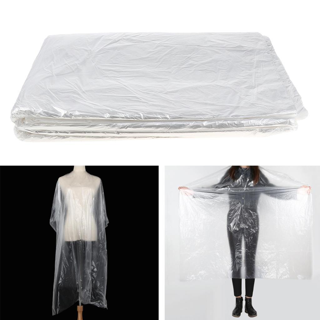 50pcs Hair Cutting Capes Salon Shampoo Hair Styling Dyeing Apron w/ Comb