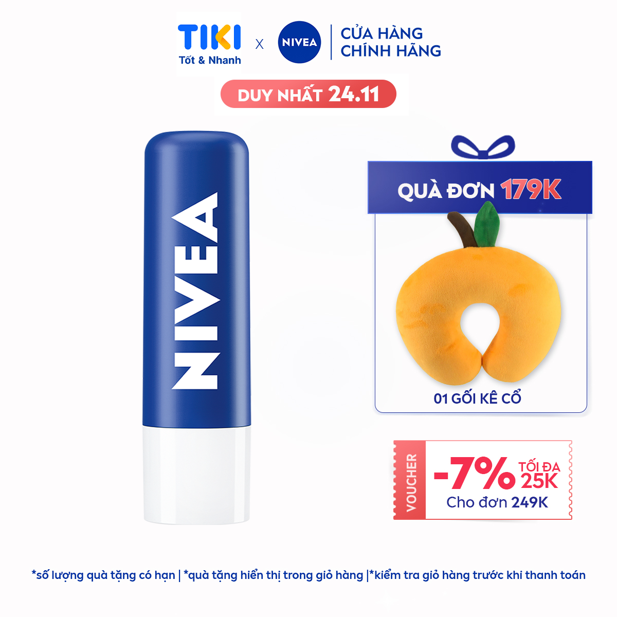 Son Dưỡng Ẩm Nivea (4.8g) - 85061