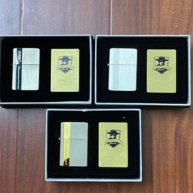 Vỏ Hột Quẹt Bật Lửa Xăng Đá Zorro Z91329 Thiết Kế Đẹp Độc Lạ - Dùng Xăng Bấc Đá Cao Cấp ( giao màu ngẫu nhiên )