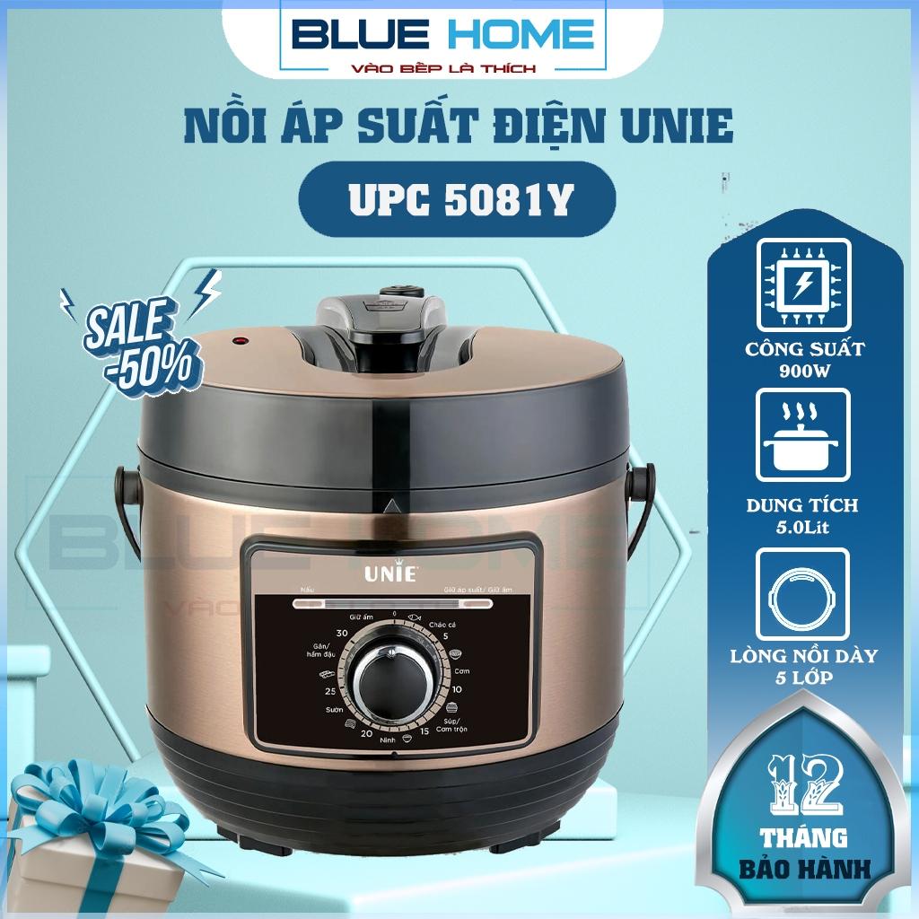 Nồi Áp Suất Điện Đa Năng Unie UPC5081Y, 900w - 5.0Lit, Hàng Chính Hãng