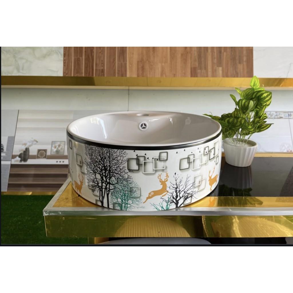 Lavabo sứ đặt bàn