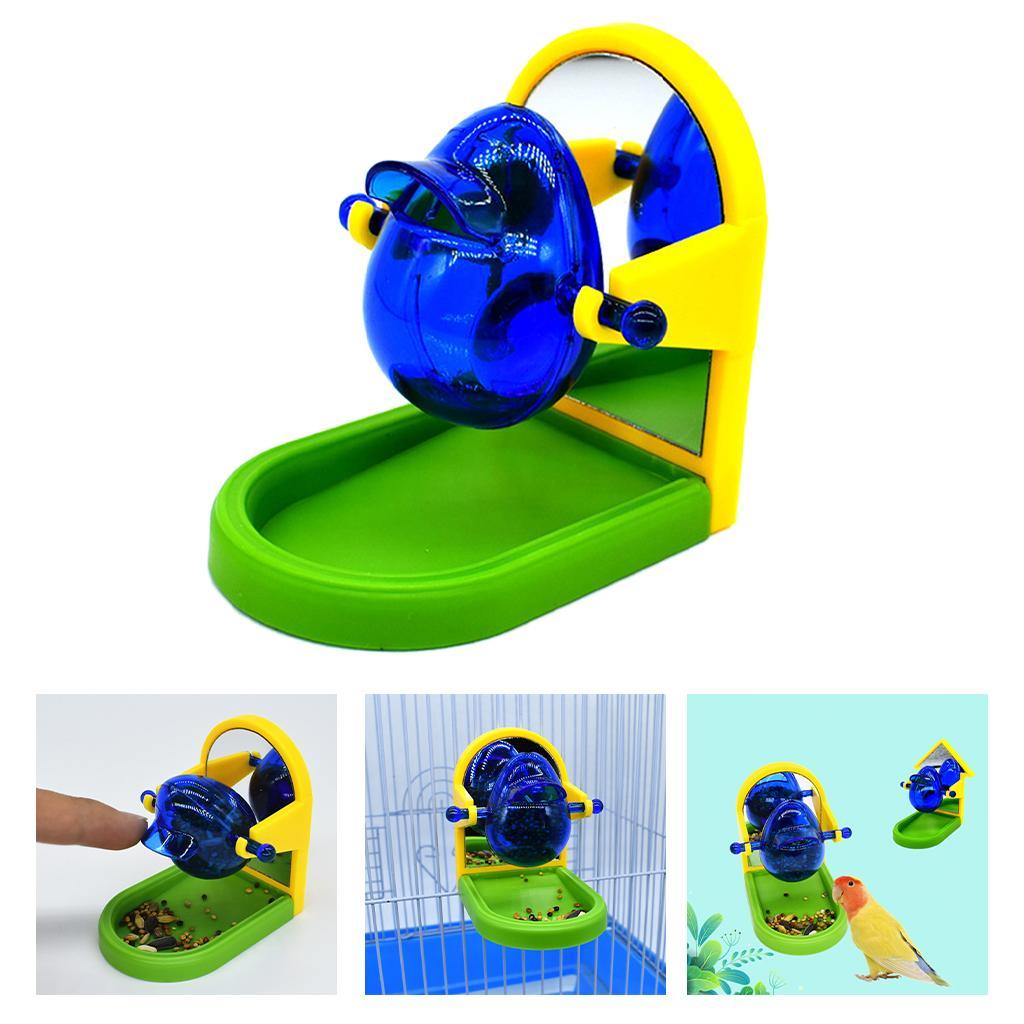 Bird Parrot Foraging Toy Dispenser Feeders Foraging Training