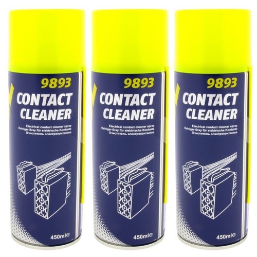 Chai Vệ Sinh, Chống Rỉ, Bảo Vệ Contact Điện, Mạch Điện Tử MANNOL 9893 Electrical Contact Cleaner Spray 450ML