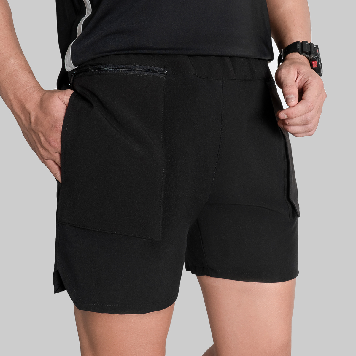 Quần Đùi Thể Thao Nam TSIMPLE V1 Short tập gym vải gió thoáng mát co giãn thoải mái vận động QGRP1