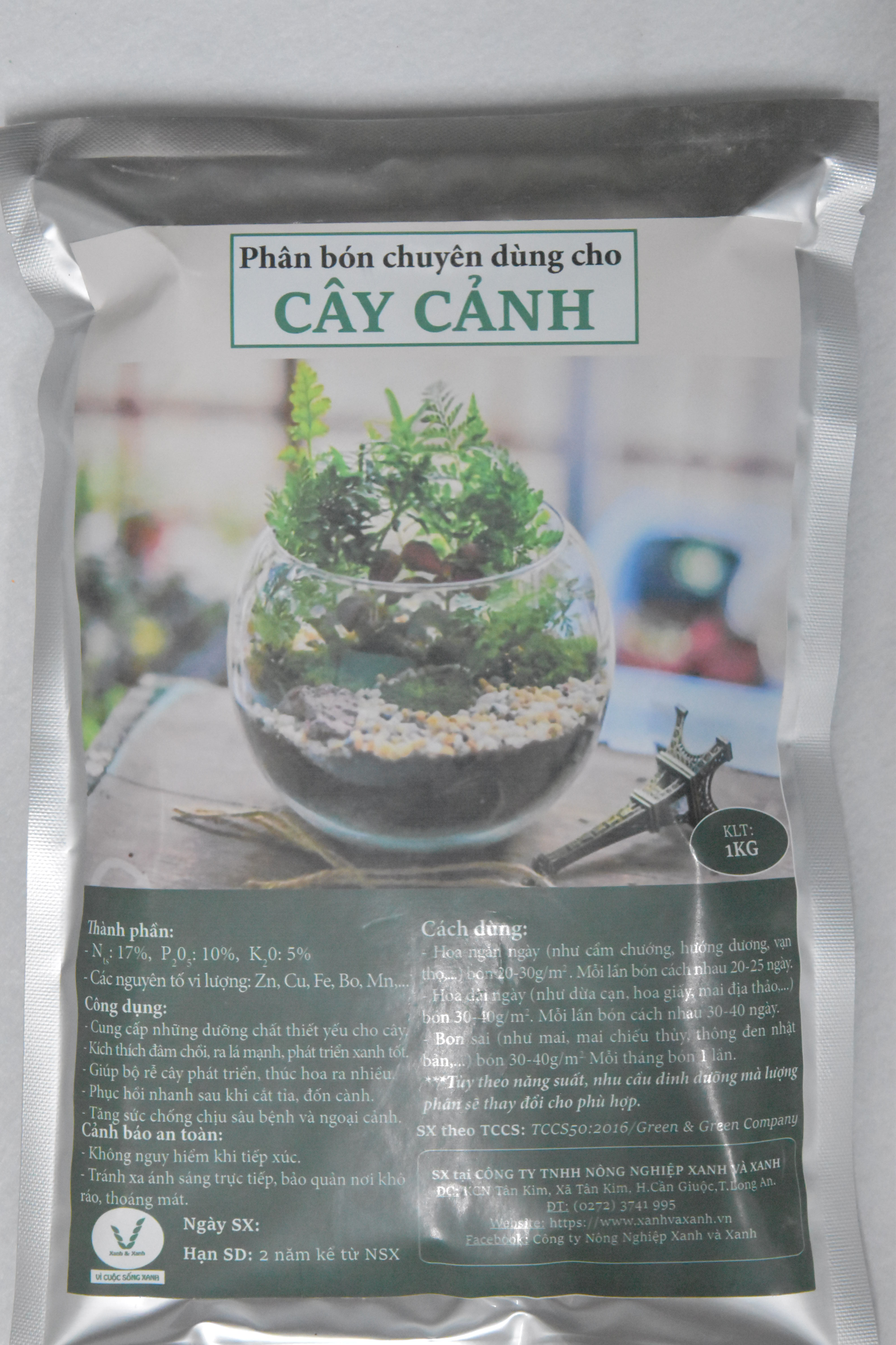 Phân bón hữu cơ cho cây cảnh, thích hợp mọi loại cây trồng, kích thích ra hoa