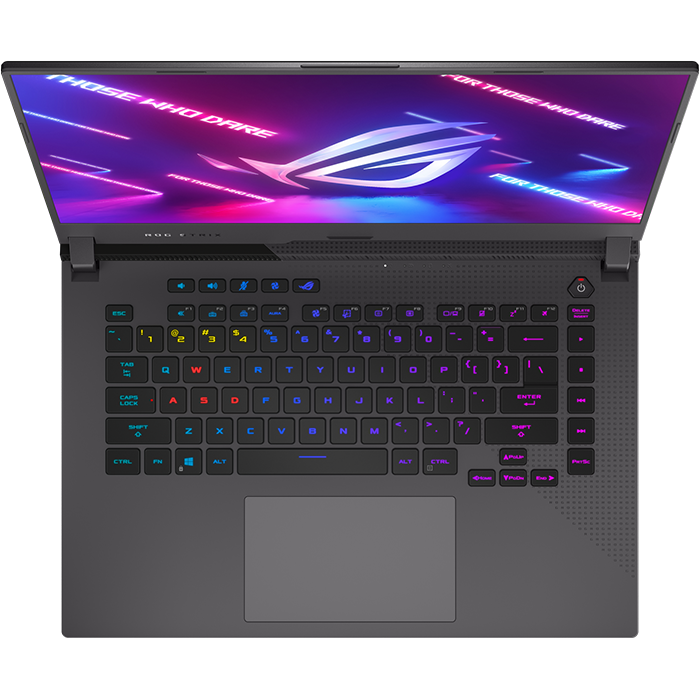 Laptop Asus ROG Strix G15 G513QR-HQ264T (AMD R9-5900HX/ 16GB (8x2) DDR4 3200MHz/ 512GB SSD PCIE G3X4/ RTX 3070 8GB GDDR6/ 15.6 FHD, IPS Non-Glare, 300Hz/3ms/ Win10) - Hàng Chính Hãng