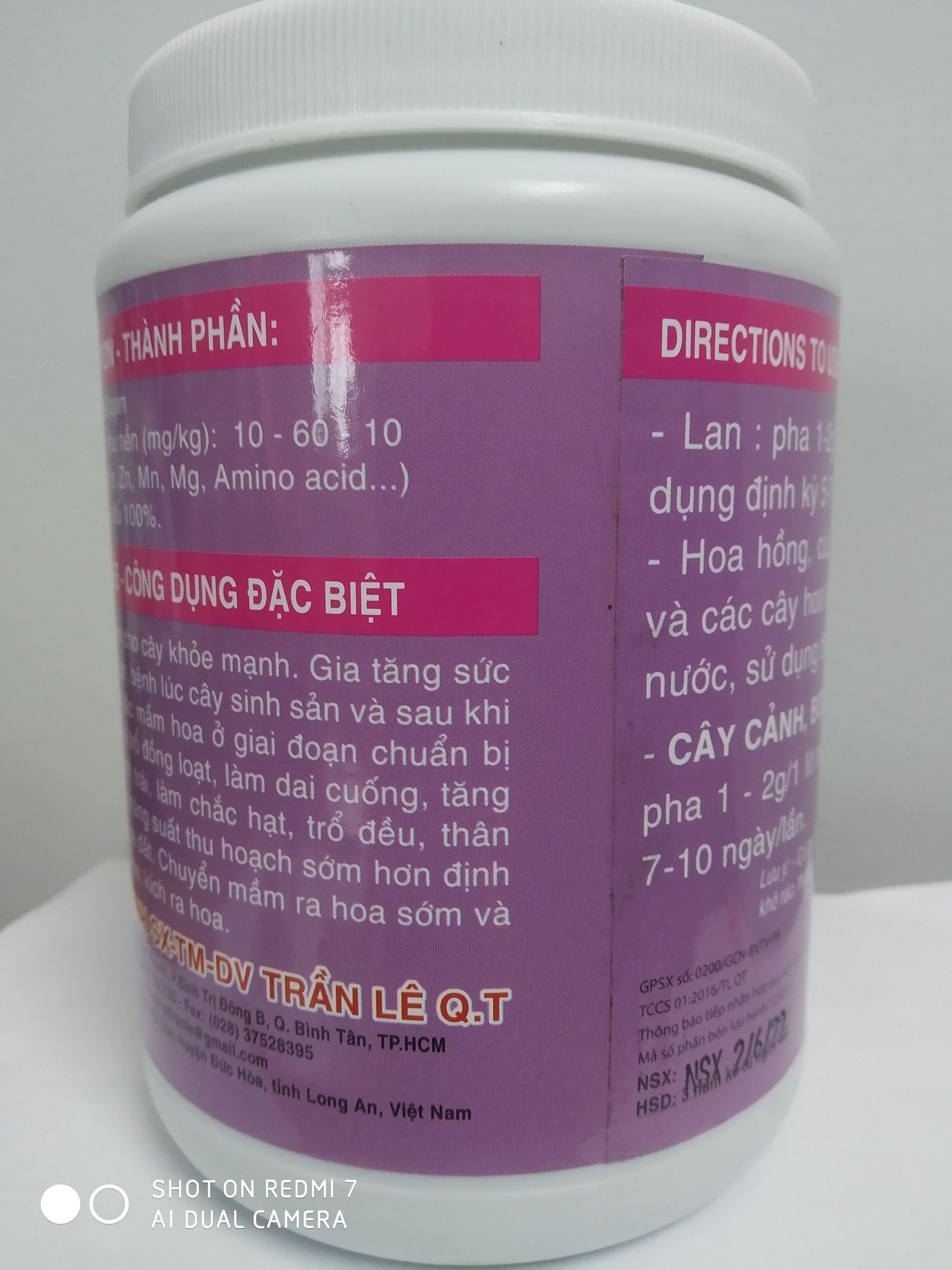 Phân bón vi lượng NPK 10-60-10 kích ra hoa sớm và đồng loạt - chai 500 gram Biomax