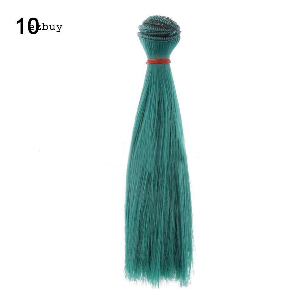 Bộ tóc giả thẳng dài 15cm dùng cho búp bê