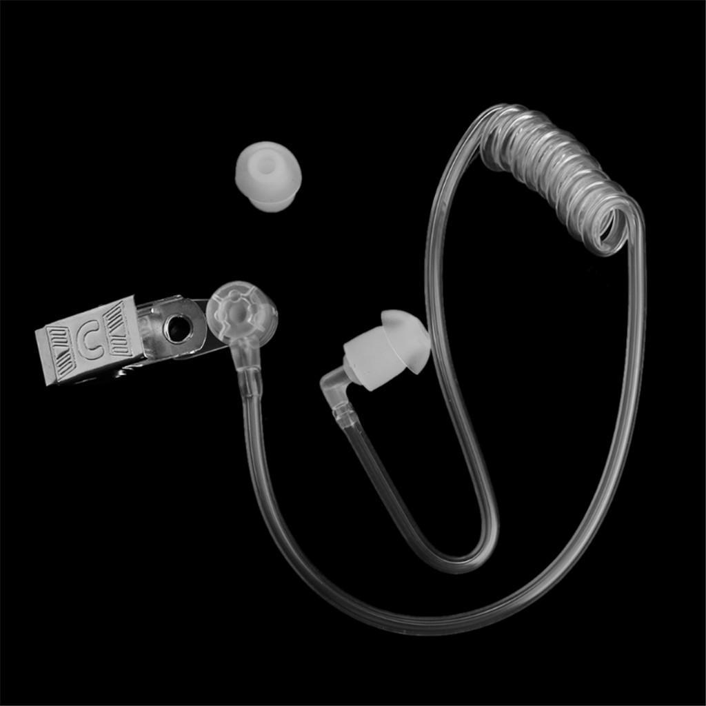5Pieces Replacement Acoustic Coil Tube for Two Way Radio Earpiece
